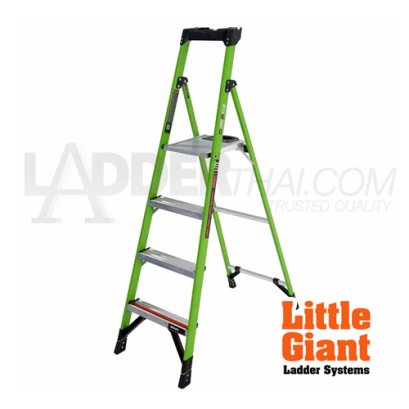 LG15366-001 บันไดไฟเบอร์กลาส MIGHTYLITE 4 ขั้น 6' LITTLE GIANT